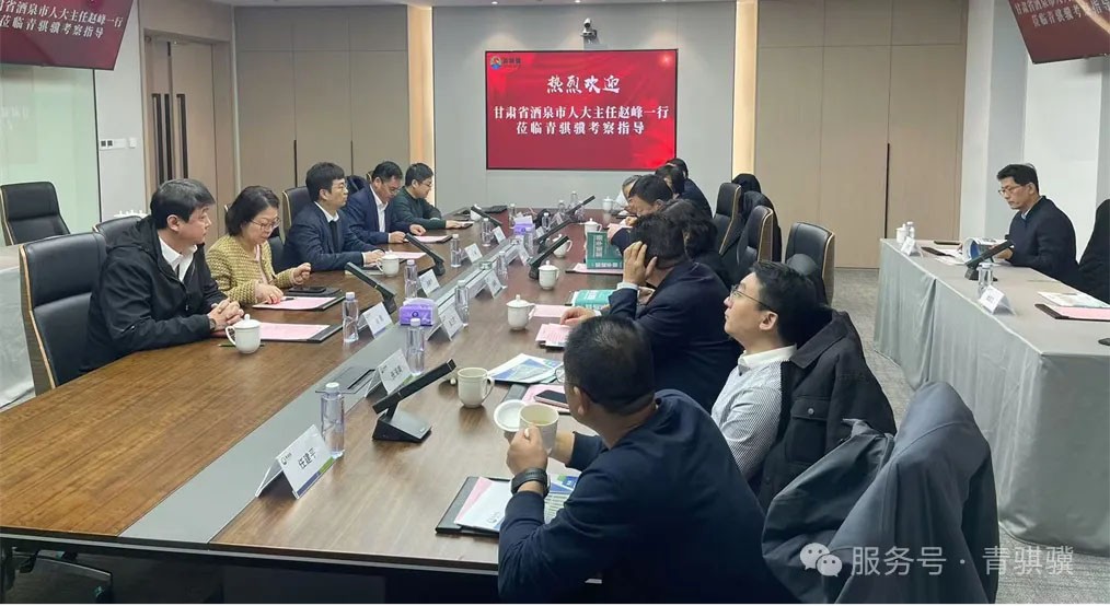 酒泉市人大常委会莅临尊龙时凯集团公司考察调研共谋氢能产业发展新篇章